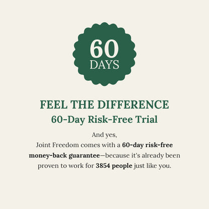 Joint Freedom - For Natural Joint Pain Relief
